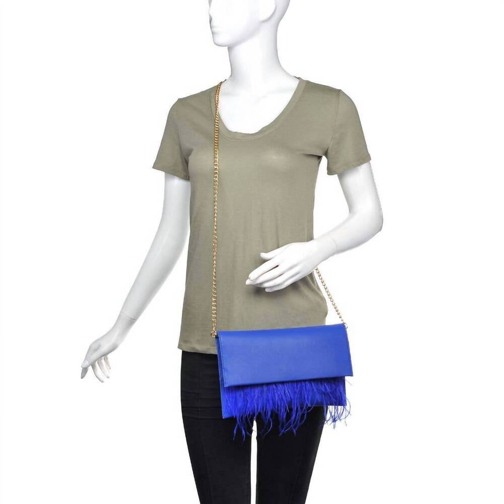 NEW MODA LUXE everlee clutch in electric blue - Picture 6 of 6